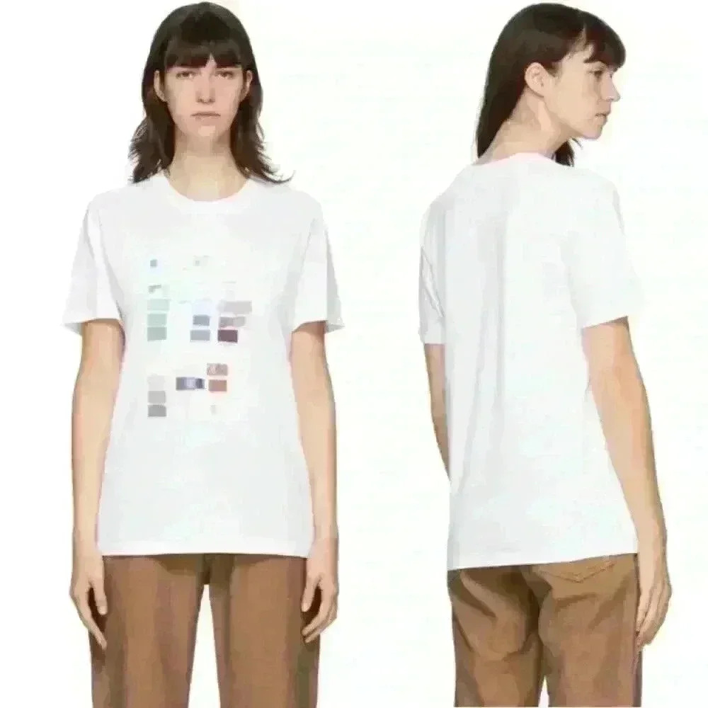 MM6 Maison Margiela Swatch Print Relaxed Fit Jersey T-shirt - Picture 13 of 16